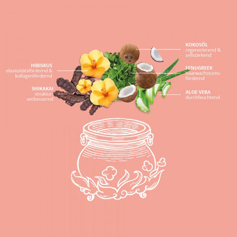 khadi Ayurvedisches Elixier Conditioner COCONUT SHIKAKAI Bio 200ml