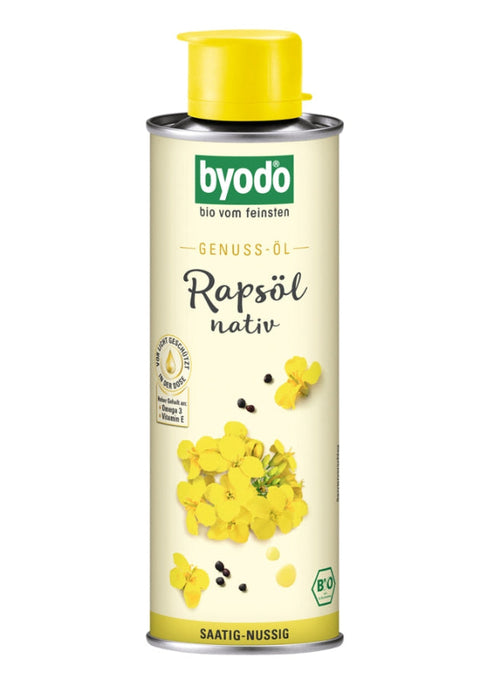 BYODO Rapsöl nativ (250ml in der Dose) Bio