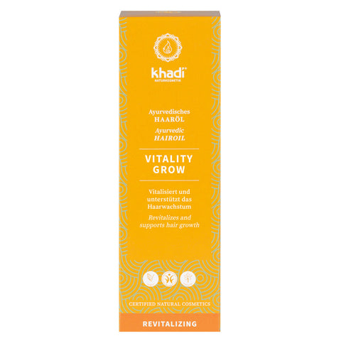 khadi Ayurvedisches Haaröl VITALITY GROW Bio 50ml