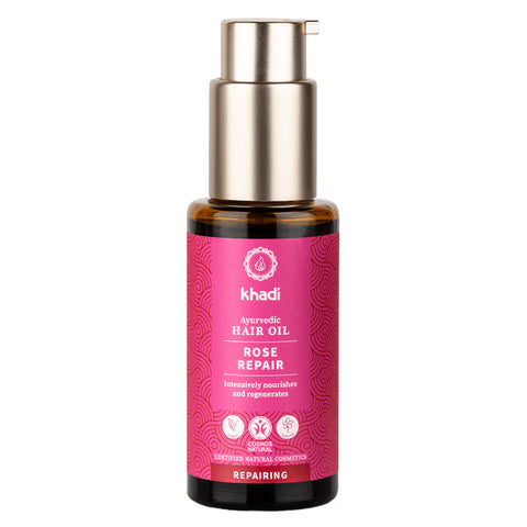 khadi Ayurvedisches Haaröl ROSE REPAIR Bio 50ml