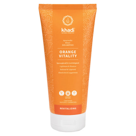 khadi Ayurvedisches Elixier Shampoo ORANGE VITALITY Bio 200ml