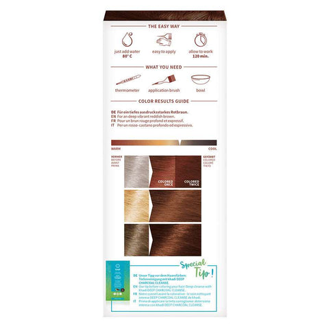 khadi Pflanzenhaarfarbe MAHAGONI Bio 100g