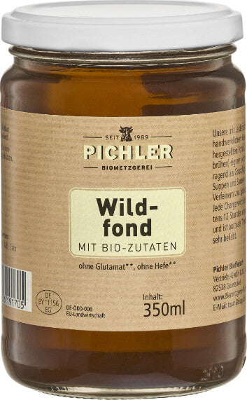 Pichler Wildfond mit Biozutaten