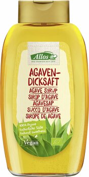 Allos Agavendicksaft im Spender 500 ml