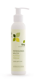 Lenz Reinigungsmilch Kamille Melisse Vegan Naturpflege 150ml