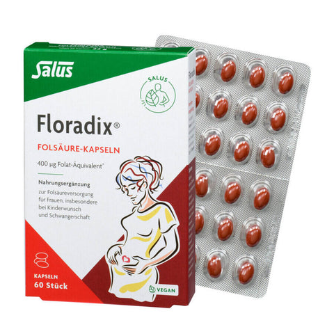 Salus Floradix Folsäure Kapseln 60St.