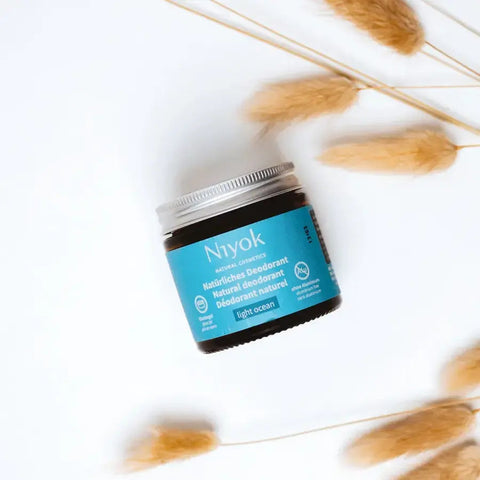 Niyok 2 in 1 anti-transpirante Deocreme - Light ocean Bio 40ml