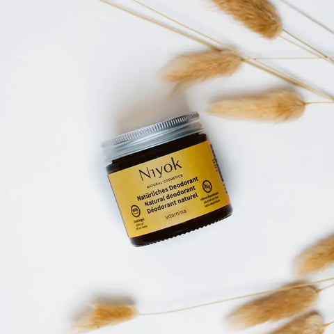 Niyok 2 in 1 anti-transpirante Deocreme - Vitamina Bio 40ml