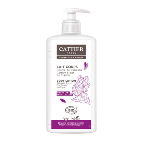 Cattier feuchtigkeitsspendende Körperlotion Bio 500ml