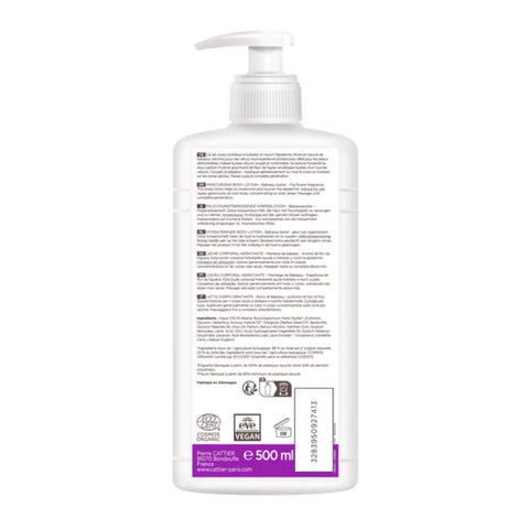 Cattier feuchtigkeitsspendende Körperlotion Bio 500ml