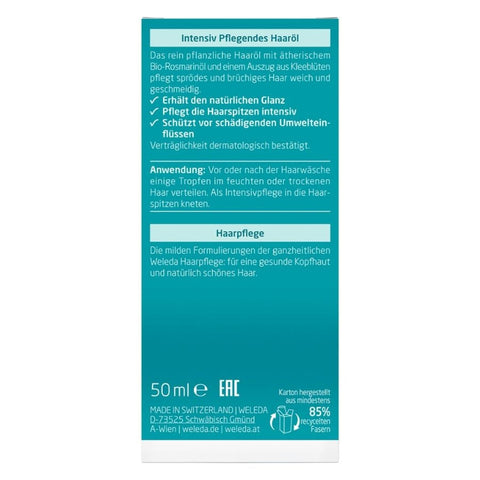 WELEDA Intensiv pflegendes Haaröl Bio 50ml