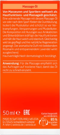 Weleda Massageöl mit Arnika Bio 50ml