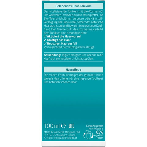 WELEDA Belebendes Haar-Tonikum Bio 100ml