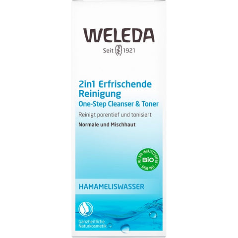 WELEDA 2in1 Erfrischende Reinigung Bio 100ml