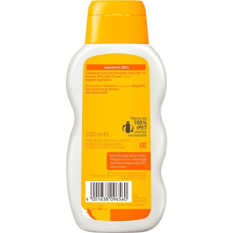 WELEDA Baby Calendula Pflegeöl Parfümfrei Bio 200ml