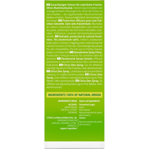 WELEDA Citrus Fresh Deo Spray Bio 100ml