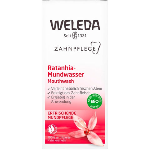 WELEDA Ratanhia-Mundwasser Bio 50ml