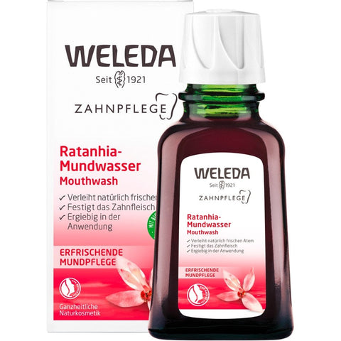 WELEDA Ratanhia-Mundwasser Bio 50ml