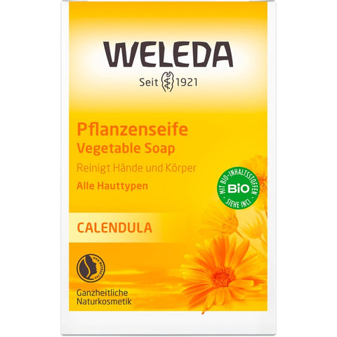 WELEDA Calendula Pflanzenseife Bio 100g