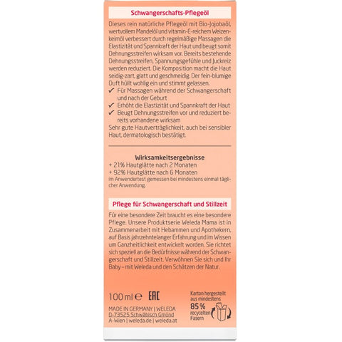 WELEDA Schwangerschafts-Pflegeöl Bio 100ml