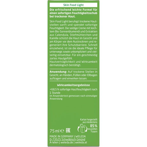 WELEDA Skin Food Light Bio 75ml