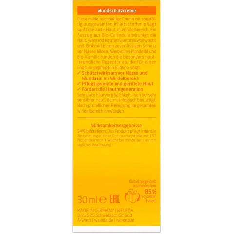 WELEDA Baby Calendula Wundschutzcreme Bio 30ml