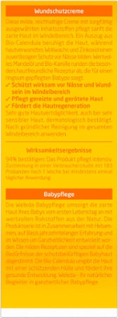Weleda Baby Calendula Wundschutzcreme Bio 75ml