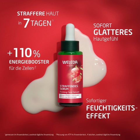WELEDA Straffendes Serum Granatapfel & Maca-Peptide Bio 30ml