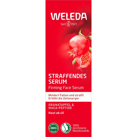 WELEDA Straffendes Serum Granatapfel & Maca-Peptide Bio 30ml