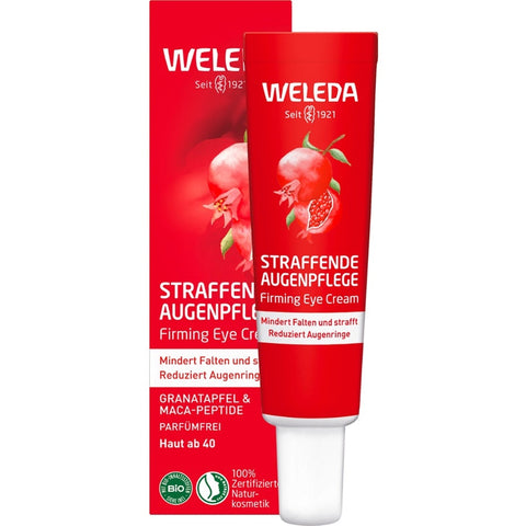 WELEDA Straffende Augenpflege Granatapfel & Maca-Peptide Bio 12ml