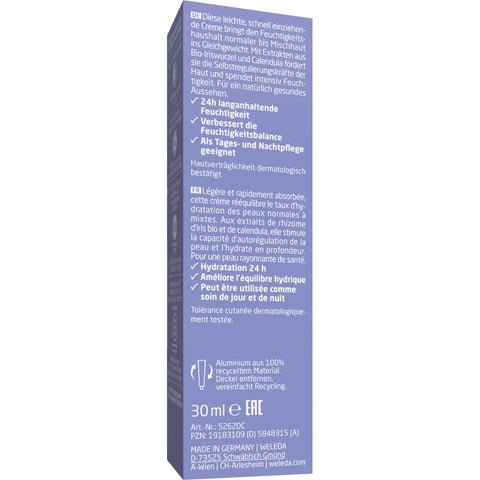 WELEDA Iris Ausgleichende Feuchtigkeitspflege bio 30ml