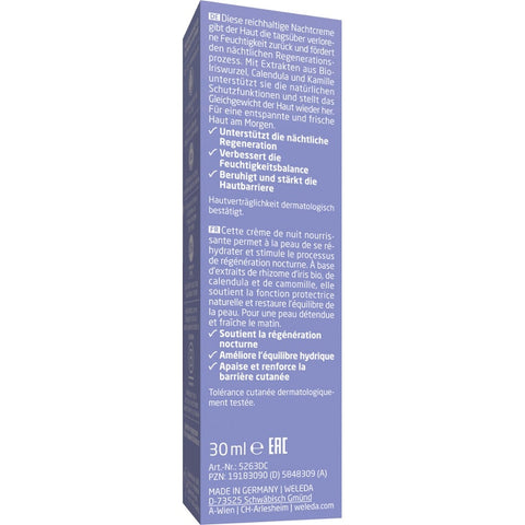 WELEDA Iris Ausgleichende Nachtpflege Bio 30ml