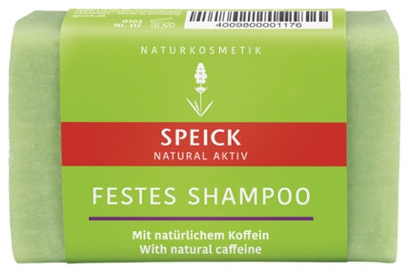 Speick Natural Aktiv Festes Shampoo mit natürlichem Koffein Bio 60g