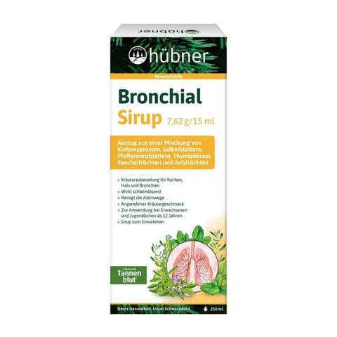 Anton Hübner Bronchial-Sirup Bio 250ml