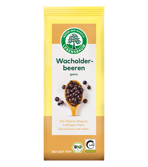 Lebensbaum Wacholderbeeren, ganz Bio 60g