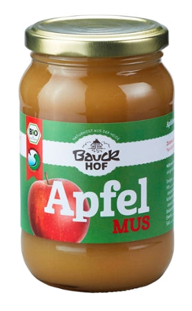 Bauck Mühle Apfelmus (gesüßt) 360g Bio