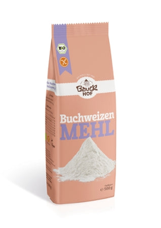 Bauck Mühle Buchweizenmehl Vollkorn 500g Bio - glutenfrei