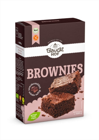 Bauck Mühle Brownies 400g Bio - glutenfrei
