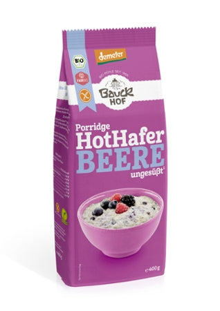 Bauck Mühle Hot Hafer Beeren 400g Demeter - glutenfrei