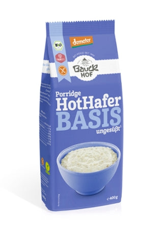 Bauck Mühle Hot Hafer Basis 400g Demeter - glutenfrei