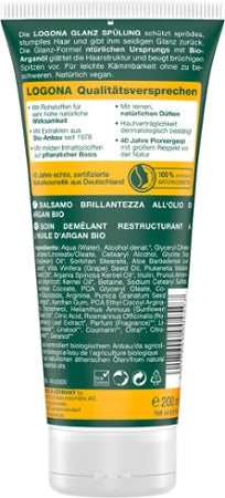 Logona Glanz Spülung Bio-Arganöl, 200ml