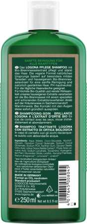 Logona Pflege Shampoo Bio-Brennnessel, 250ml