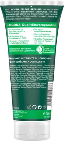 Logona Pflege Spülung Bio-Brennnessel, 200ml