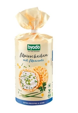 BYODO Maiswaffeln mit Meersalz 120g