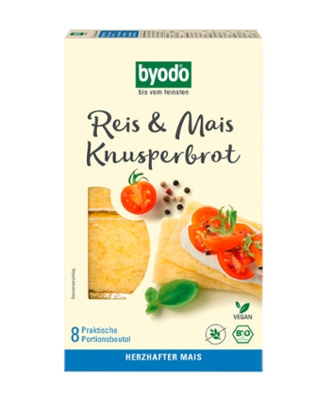 BYODO Reis & Mais Knusperbrot (160 g)