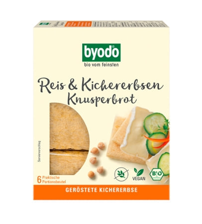 BYODO Reis & Kichererbsen Knusperbrot (120 g)