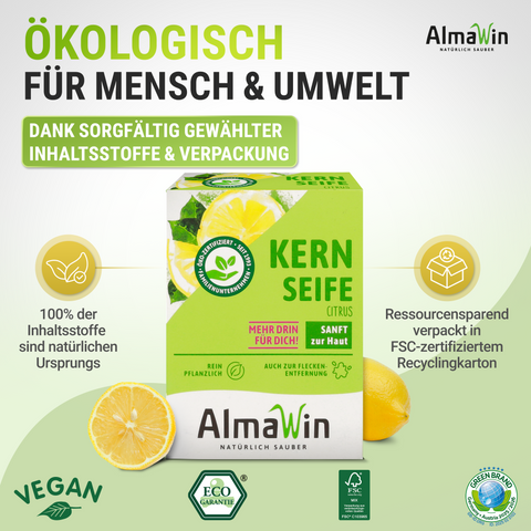 Almawin Kernseife 100g Bio