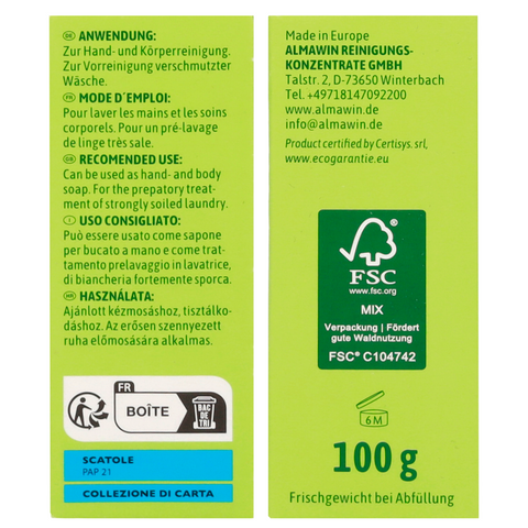 Almawin Kernseife 100g Bio