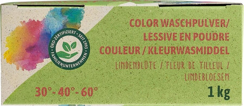 AlmaWin Color Waschpulver Lindenblüte 1kg Bio