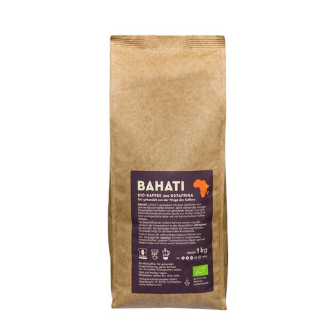 Herbaria Kaffee BAHATI ganze Bohne bio* -Naturland Fair zertifiziert 1kg